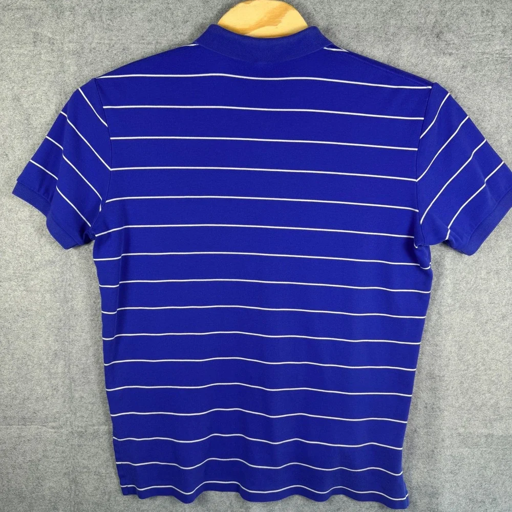 Bundle of 3 Vintage Polo Ralph Lauren Polo Shirts Men Large Striped